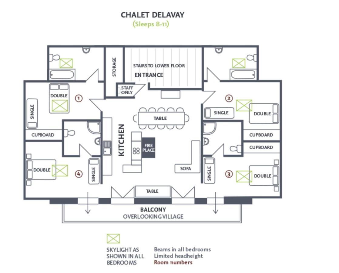 Residences Delavay Les Pistes Les Gets Bagian luar foto